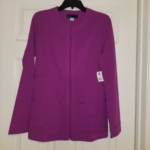 Koi sapphire womens Deja scrub jacket Small